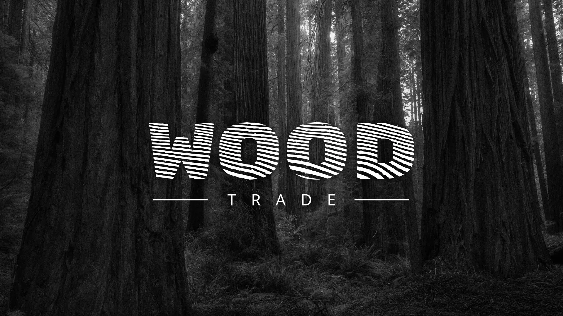 Разработка логотипа для компании «Wood Trade» в Екатеринбурге