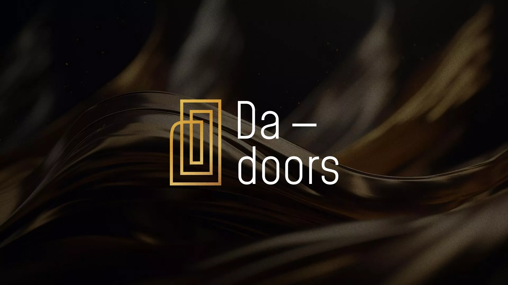 Разработка логотипа для компании «DA-DOORS» в Екатеринбурге