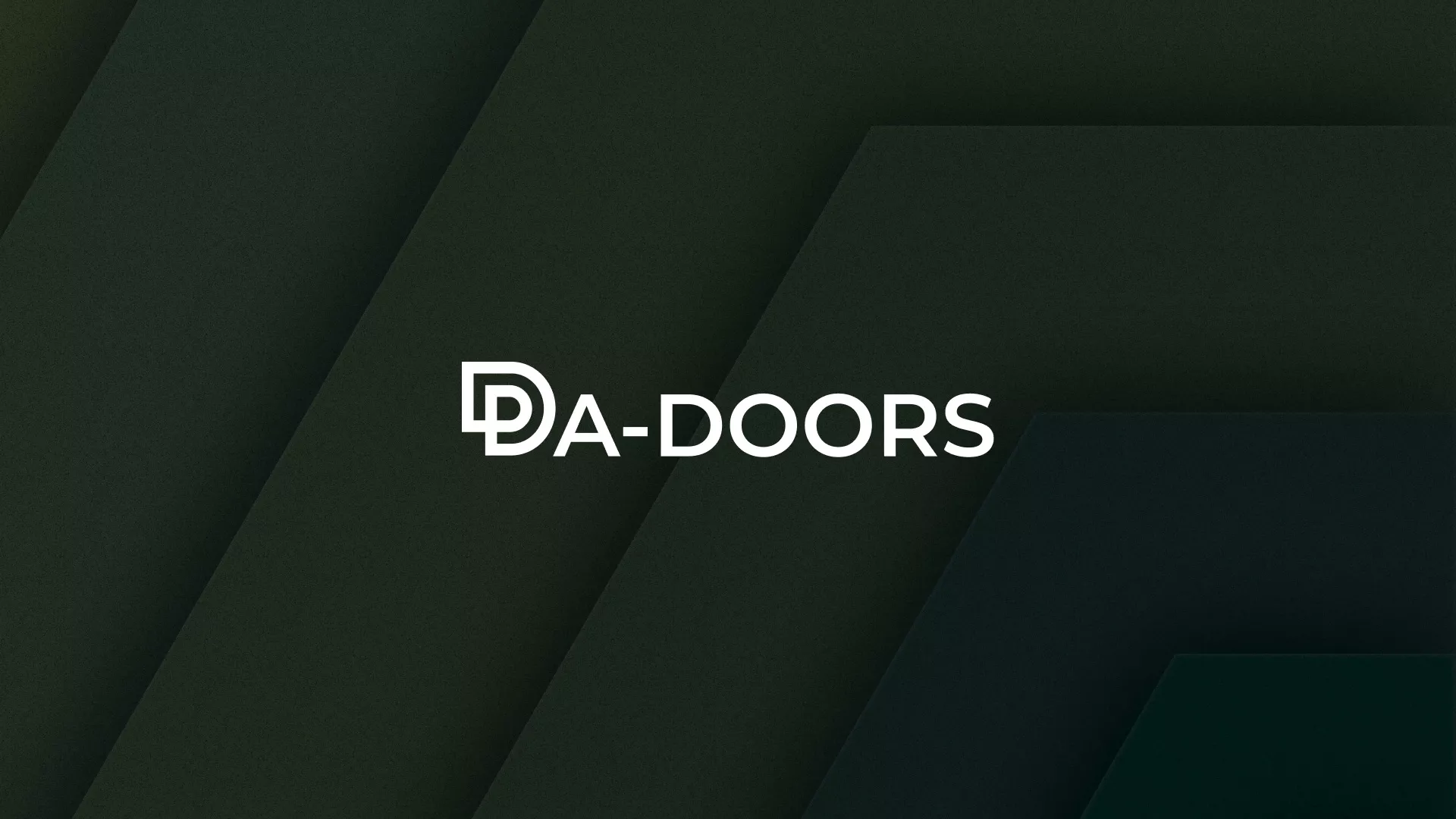 Создание логотипа компании «DA-DOORS» в Екатеринбурге